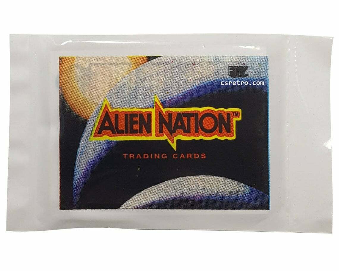 (1) One New Pack - FTCC 1990 ALIEN NATION Fantasy Trading Card - 10 Cards Per Pack - Image 2