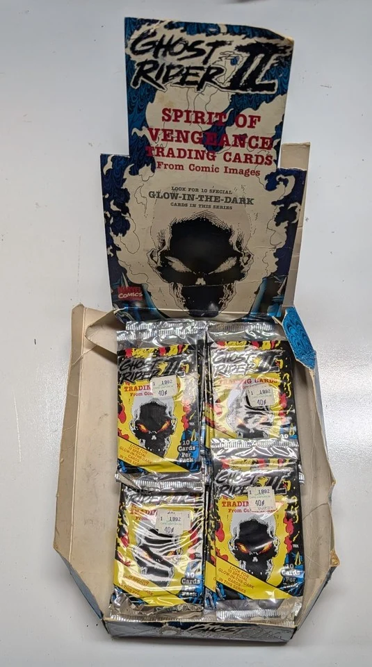 (1) One Pack - New 1992 Comic Images Ghost Rider II Spirit of Vengeance Trading Card - 10 Cards