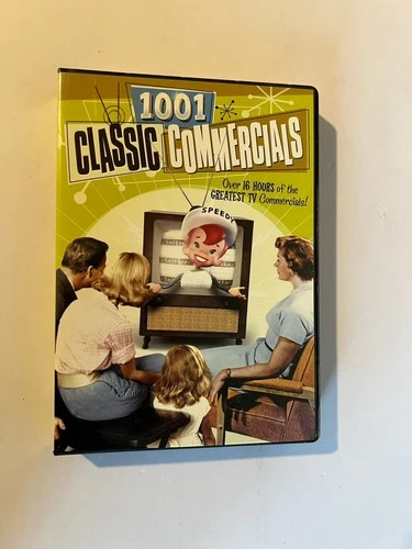 1001 Classic Commercials - New Sealed DVD 2009 Mill Creek Entertainment Video