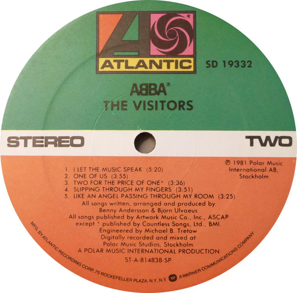 ABBA - The Visitors (1981) - New 2 LP Record 2023 Polar Vinyl - Pop Rock / Disco / Synth-pop - Image 4