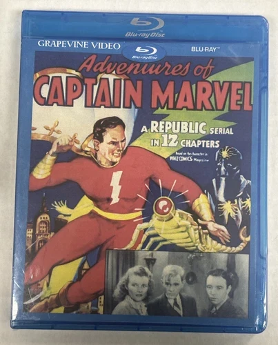 Adventures of Captain Marvel (1941) - Used Blu-Ray - Grapevine Video