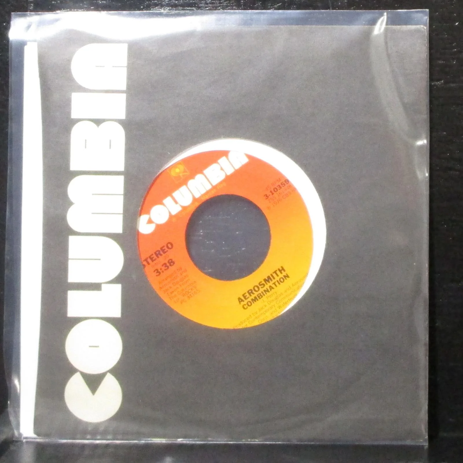 Aerosmith - Last Child / Combination 7" Mint- Vinyl 45 Columbia 3-10359 USA 1976