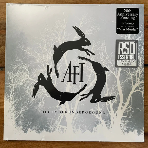AFI - Decemberunderground (2006) - New LP Record 2026 Interscope / Tiny Evil / UMe RSD Essentials Transparent Smoke Vinyl - Rock / Emo
