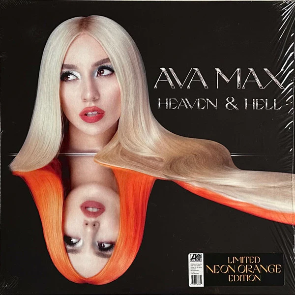 Ava Max - Heaven & Hell - Mint- LP Record 2021 Atlantic Urban Outfitters Exclusive Neon Orange Vinyl - Dance-pop