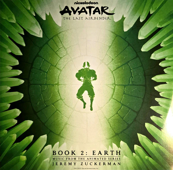 Jeremy Zuckerman - Avatar: The Last Airbender - Book 2: Earth (Music From The Animated Series) - New 2 LP Record 2025 Republic Nickelodeon Green Vinyl - Score / Soundtrack - Image 2