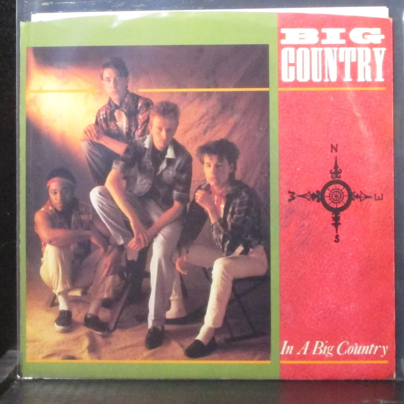 Big Country - In A Big Country 7" Mint- Promo Vinyl 45 Mercury 814 467-7 DJ USA