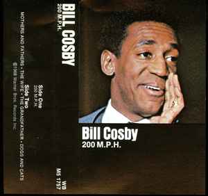 Bill Cosby - 200 M.P.H. - Mint- Used Cassette 1968 Warner Bros. Tape - Comedy