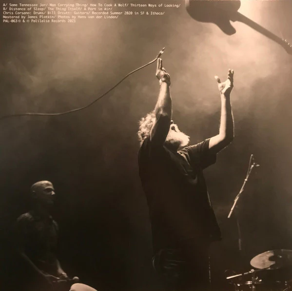 Chris Corsano & Bill Orcutt - Made Out Of Sound - Mint- LP Record 2021 Palilalia USA Original Vinyl - Jazz / Free Improvisation / Experimental - Image 2