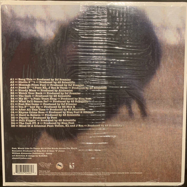 Blaq Poet - Rewind: Deja Screw - VG+ 2 LP Record 2006 Traffic USA Vinyl - Hip Hop - Image 2