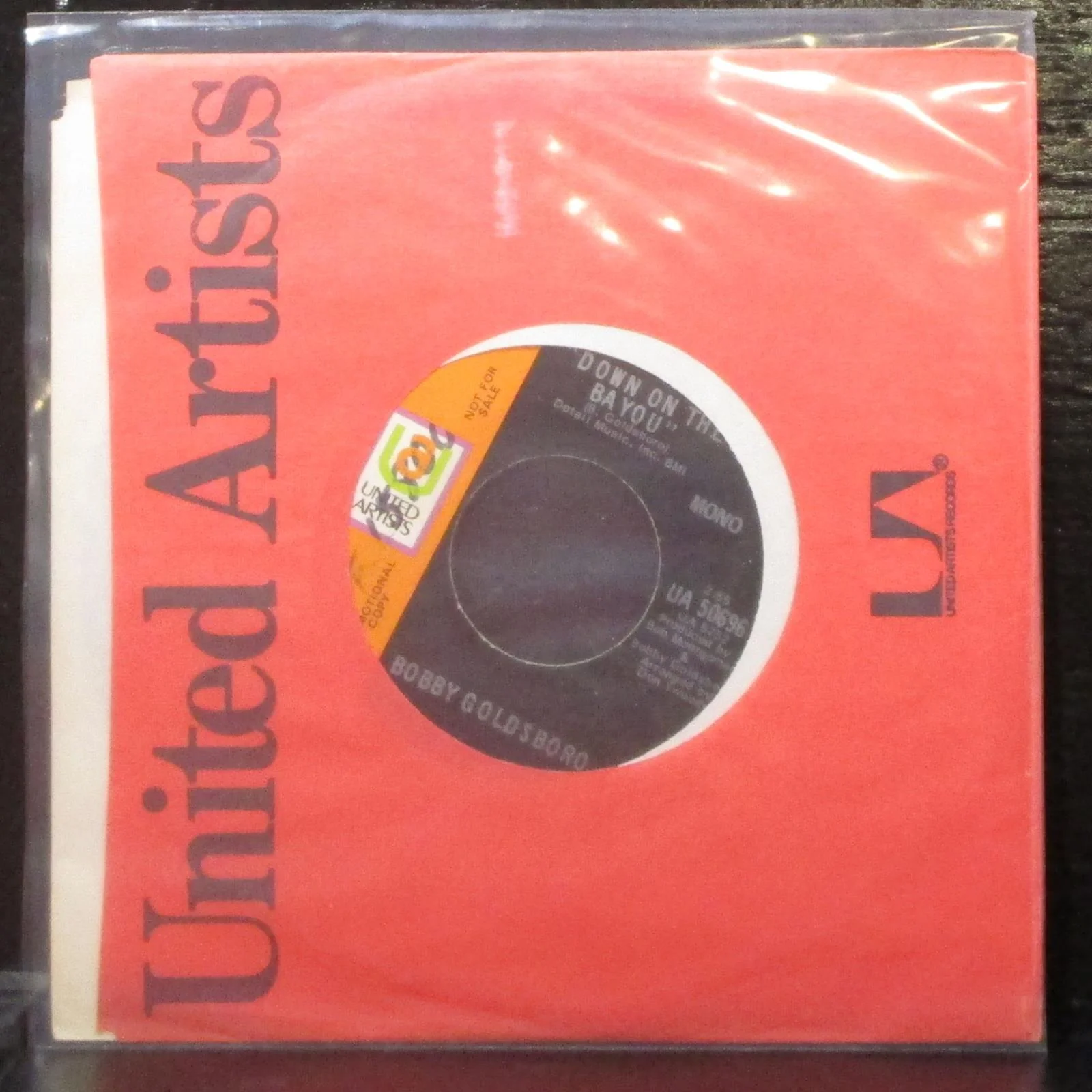 Bobby Goldsboro - It's Gonna Change 7" Mint- Promo Vinyl 45 UA 50696 USA 1970 - Image 2