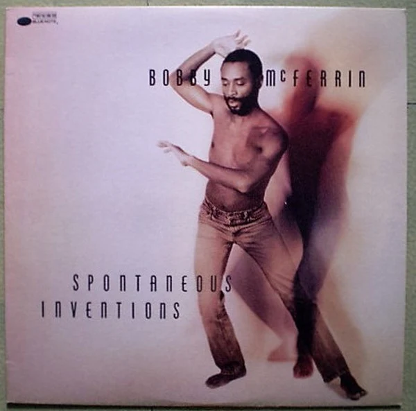 Bobby McFerrin - Spontaneous Inventions - VG+ LP Record 1986 Blue Note USA Promo Vinyl, Press Kit & B&W Press Photo - Jazz - Image 2
