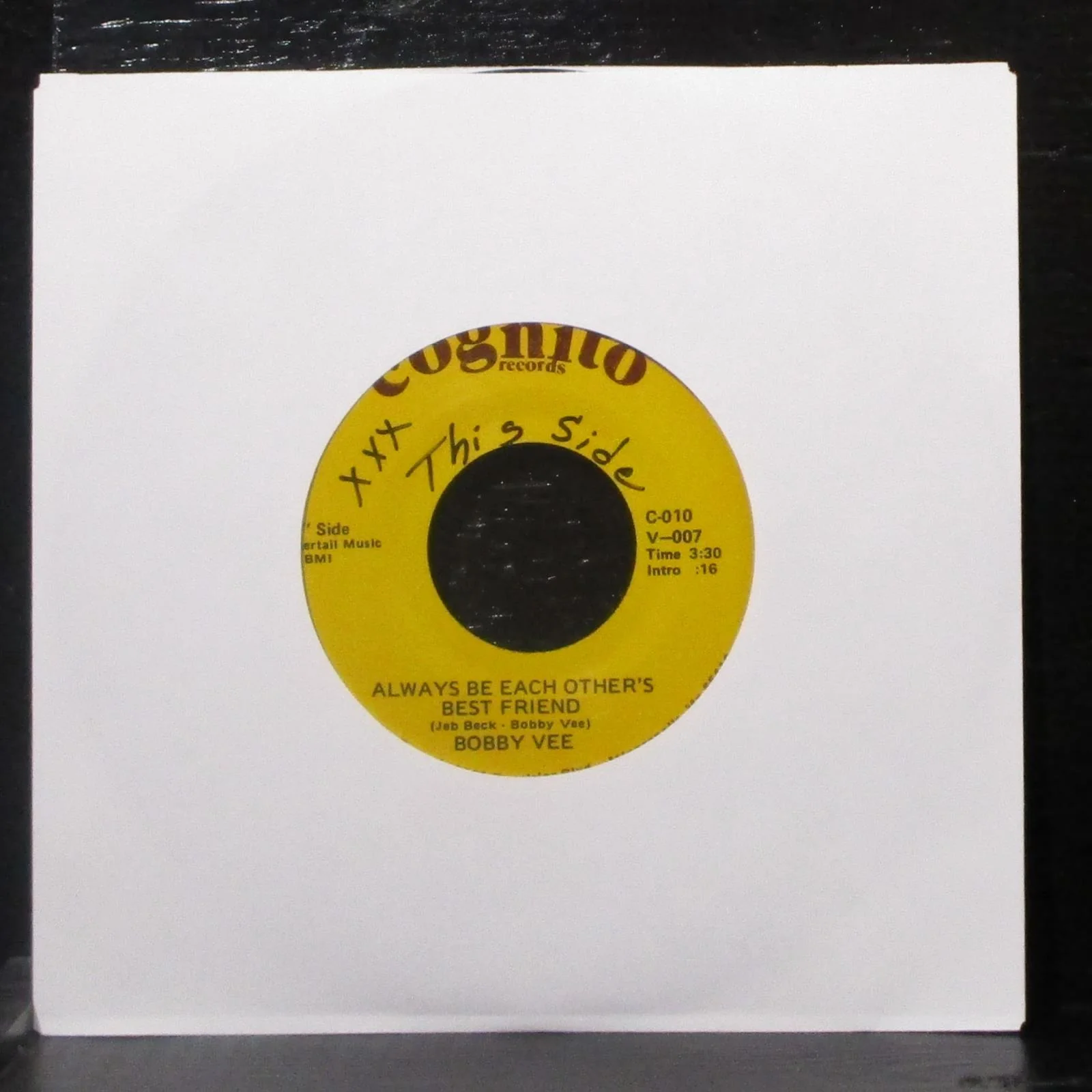 Bobby Vee - Tremble On / Always Be Each Other's Best Friend 7" Mint- rare 45 - Image 2