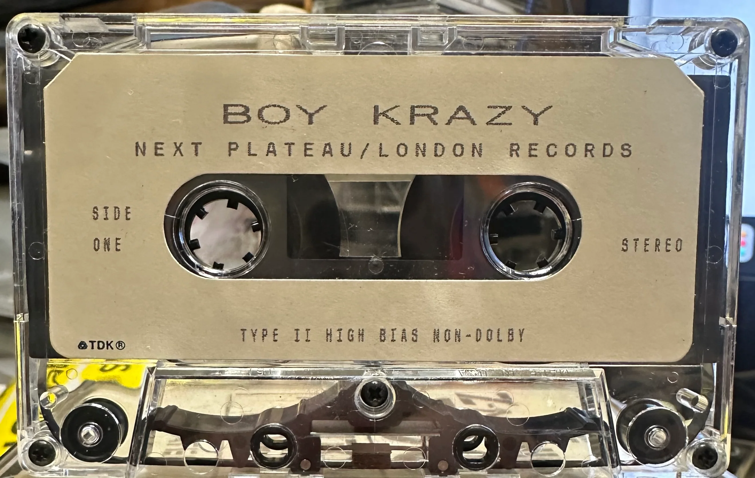 Boy Krazy - Boy Krazy - Mint- Cassette 1993 London USA Advance Promo Tape - Synth-pop / Europop / Hi NRG - Image 2