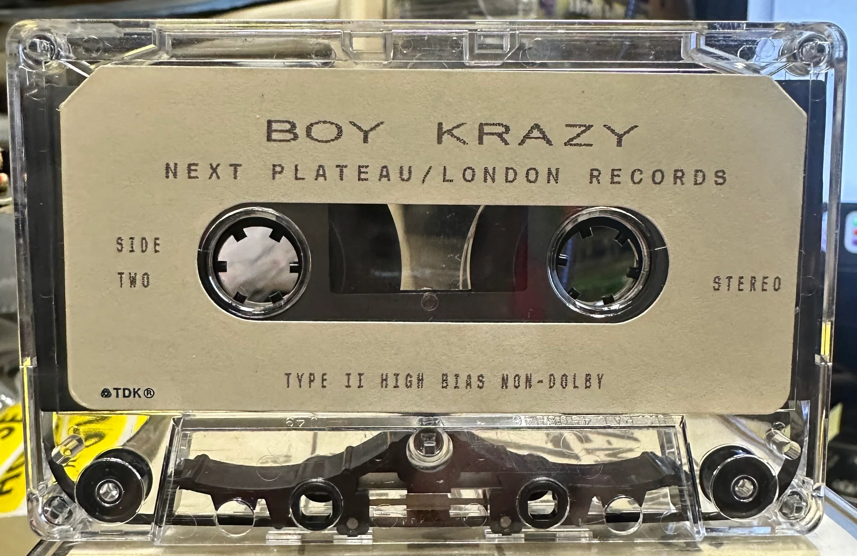 Boy Krazy - Boy Krazy - Mint- Cassette 1993 London USA Advance Promo Tape - Synth-pop / Europop / Hi NRG - Image 3