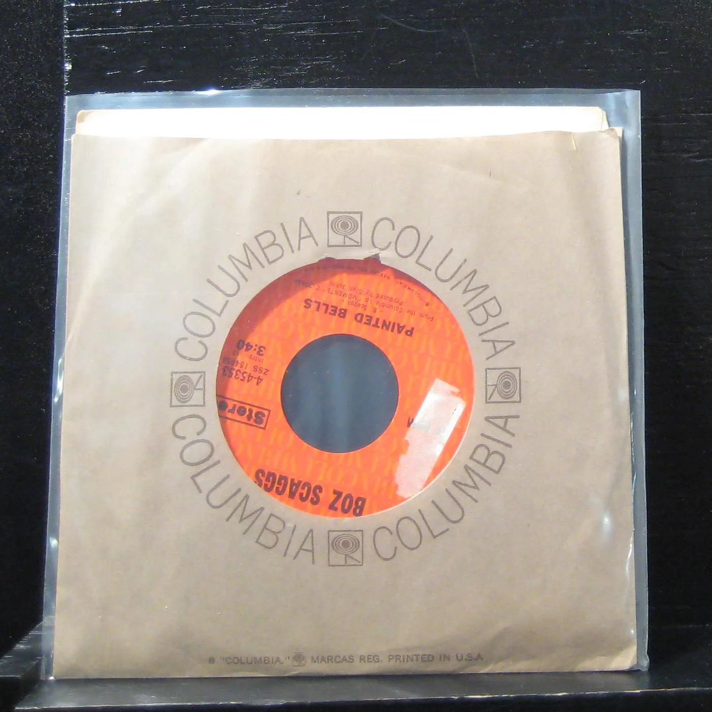Boz Scaggs - We Were Always Sweethearts / Painted Bells 7" Mint- 4-45353 45 - Image 2