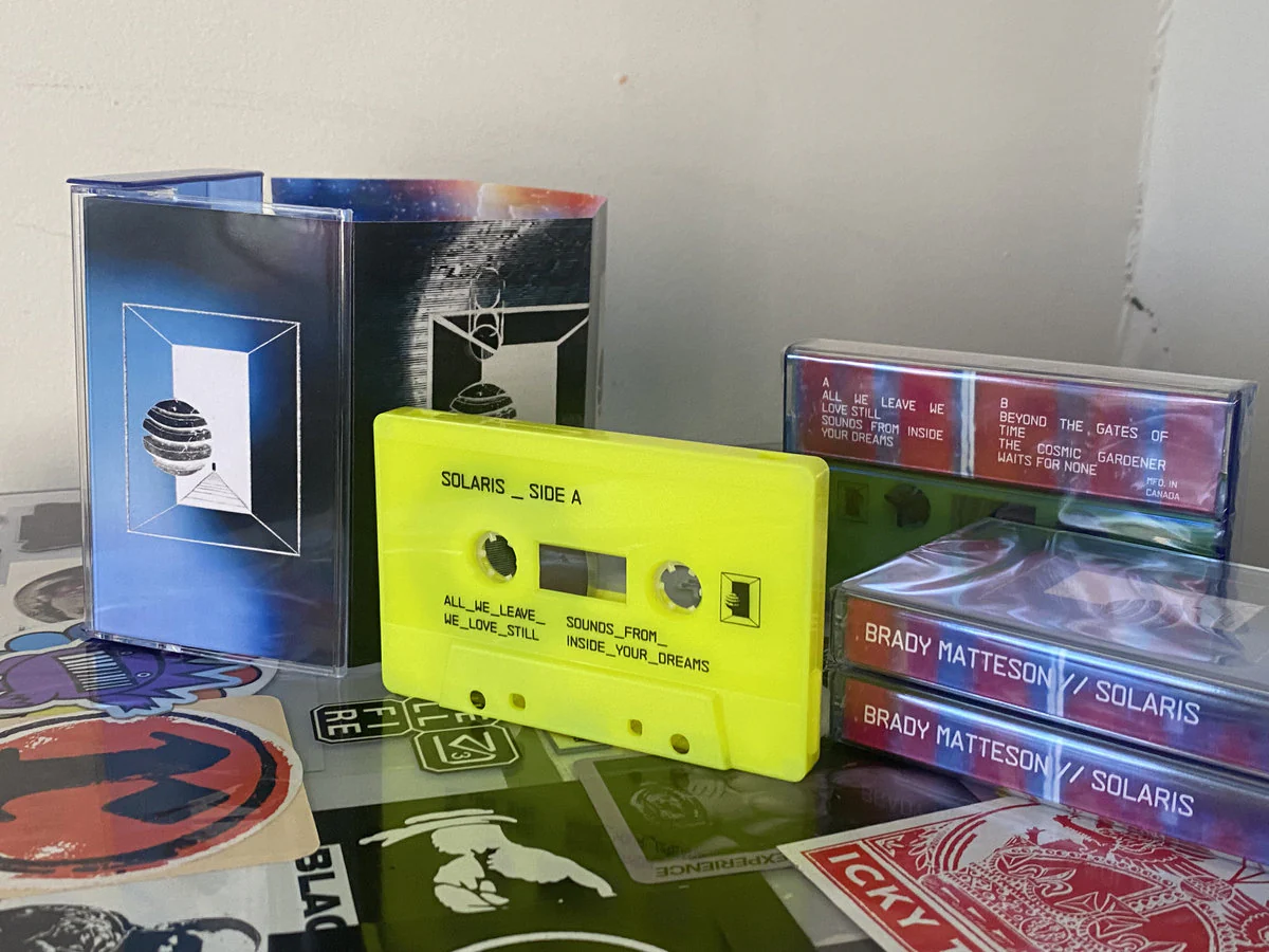 Brady Matteson - SOLARIS - New Cassette Record 2026 Self-Released Tape - Ambient Electronic / Experimental