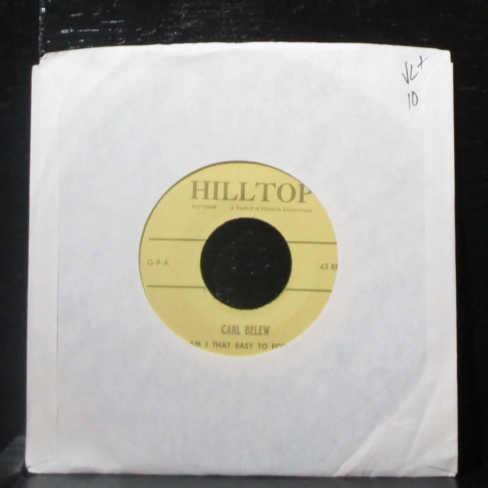 Carl Belew - Am I That Easy To Forget / There She Goes 7" VG+ Vinyl 45 Hilltop
