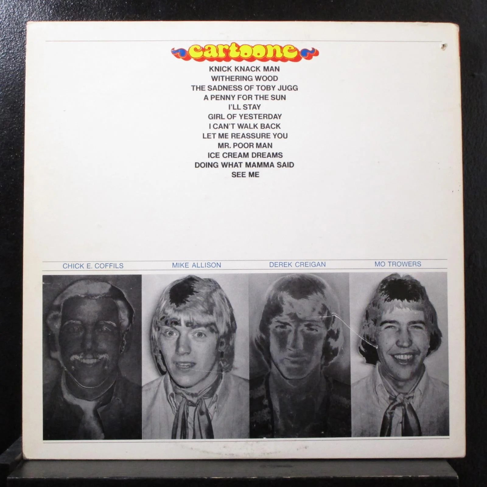 Cartoone - Cartoone LP VG+ SD 8219 Atlantic 1969 USA Vinyl Record - Image 2