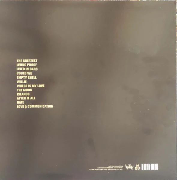 Cat Power - The Greatest (2006) - New LP Record 2021 Matador Vinyl - Indie Rock / Alternative Rock - Image 2
