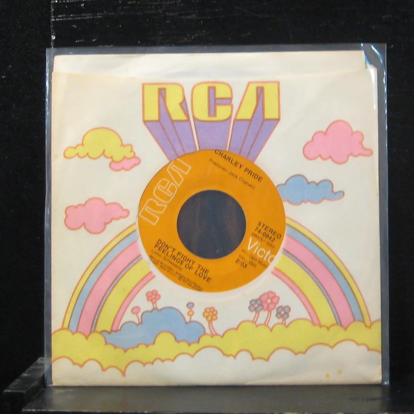 Charley Pride - Tennessee Girl / Don't Fight Feelings Of Love 7" Mint- 74-0942