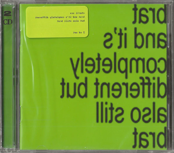 Charli XCX - Brat And It's Completely Different But Also Still Brat - New 2 CD 2024 Atlantic Disc - Pop / Dance-pop / Future Pop