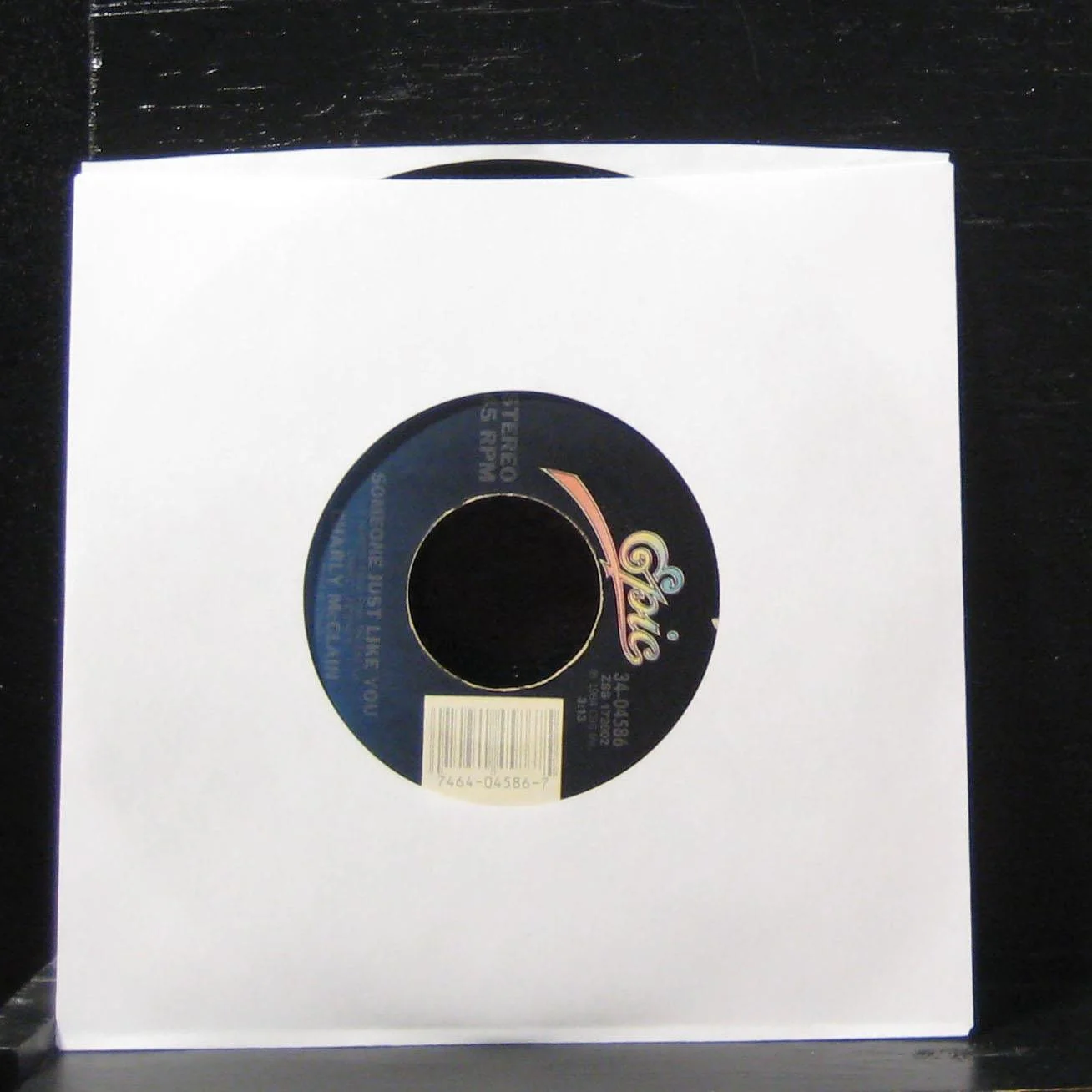 Charly McClain - Some Hearts Get All The Breaks 7" VG+ 34-04586 Vinyl 45 - Image 2
