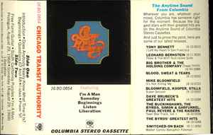 Chicago Transit Authority - Chicago Transit Authority - Mint- Cassette Columbia Tape - Jazz