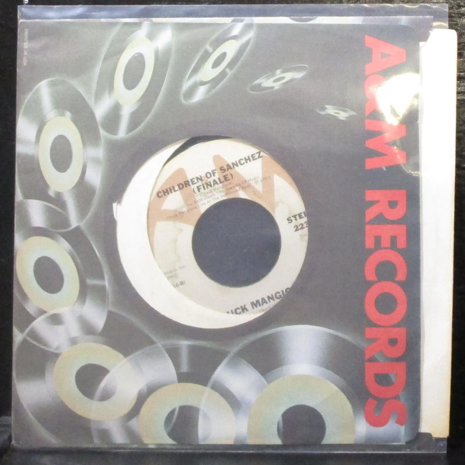 Chuck Mangione - Fun And Games / Children Of Sanchez 7" VG+ Vinyl 45 A&M 2236-S - Image 2