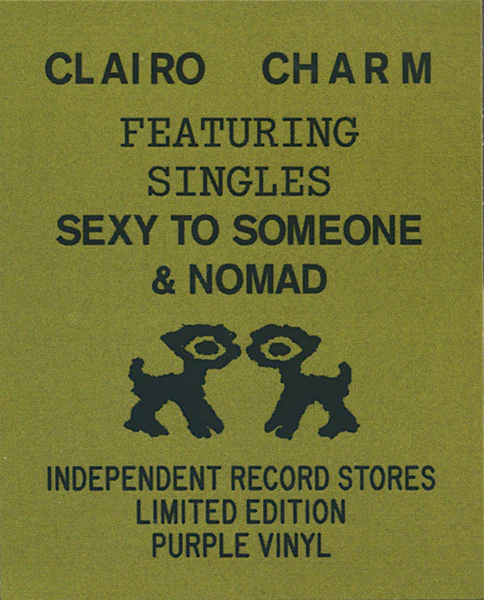 Clairo - Charm - Mint- LP Record 2024 Good Buddy Indie exclusive Purple Vinyl - Indie Pop / Soft Rock - Image 3