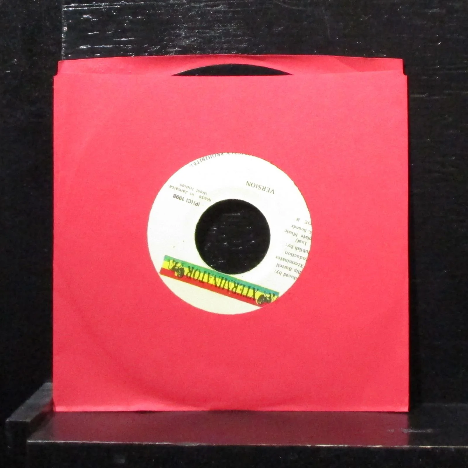 Cocoa Tea - Mr. Neck Tie Man 7" VG+ Vinyl 45 XTerminator Jamaica 1998 - Image 2