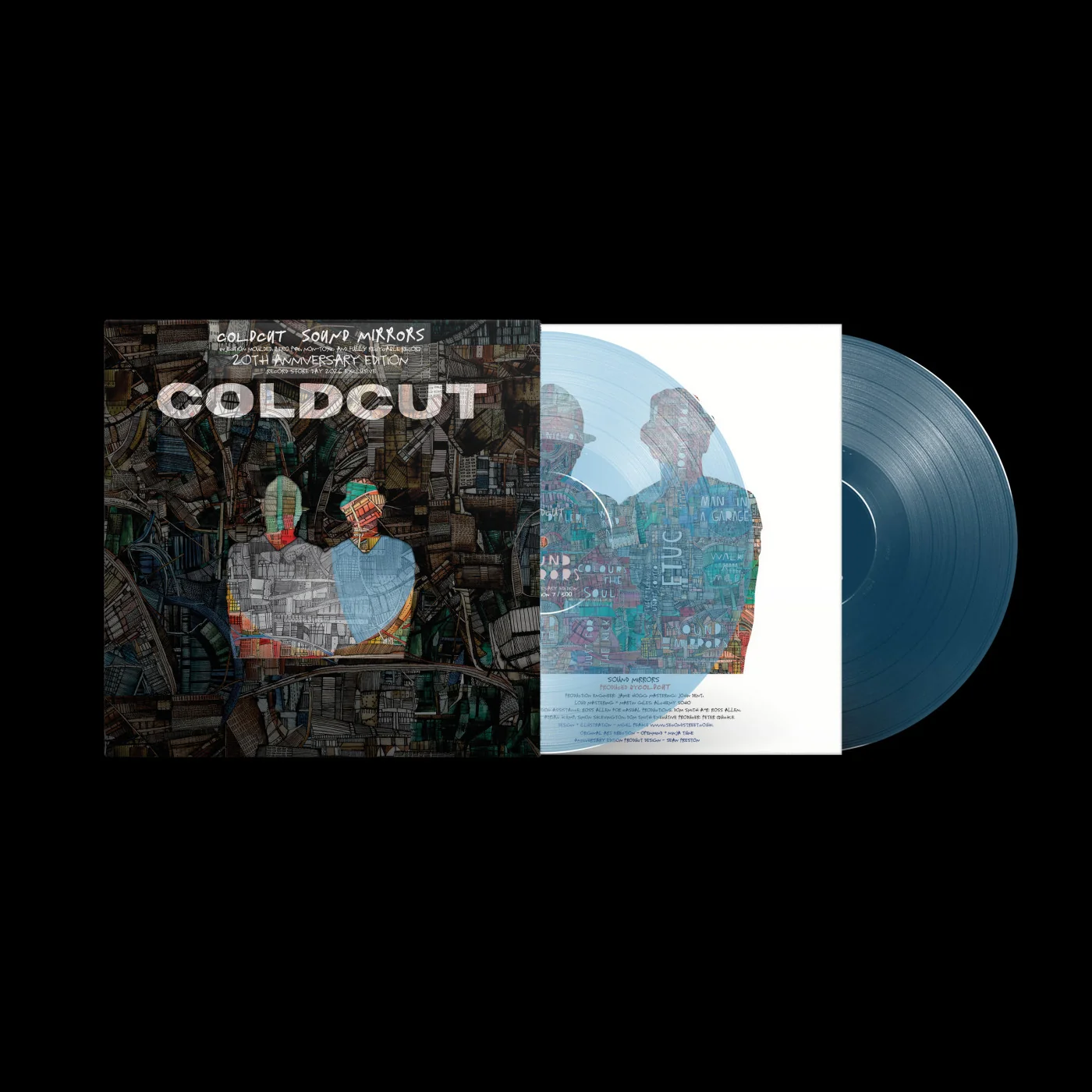 Coldcut - Sound Mirrors (20th Anniversary) - New 2 LP Record 2026 Ninja Tune Translucent Colour Vinyl - Breakbeat / Downtempo - Image 2