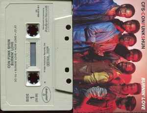Con Funk Shun - Burnin' Love - Mint- Cassette 1986 Mercury Tape - Funk/Soul