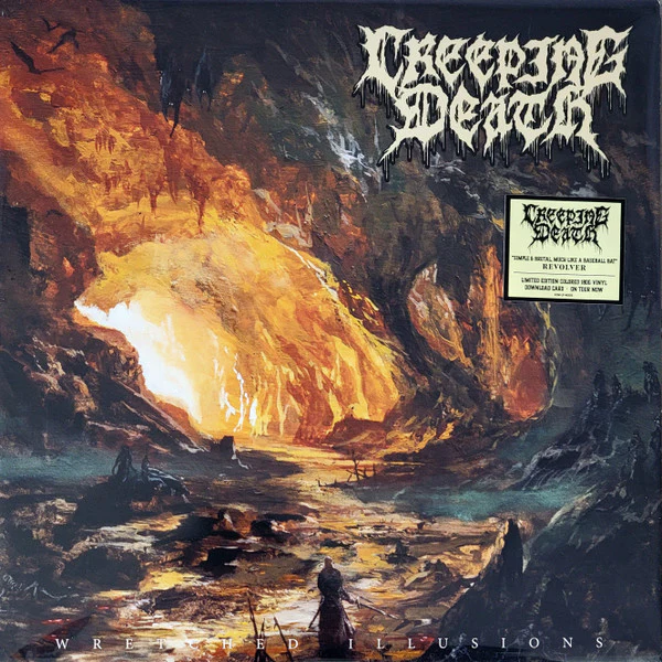 Creeping Death - Wretched Illusions - New LP Record 2019 eOne Green Glow In The Dark / Tangerine Splatter 180 gram Vinyl & Download - Metal / Metal