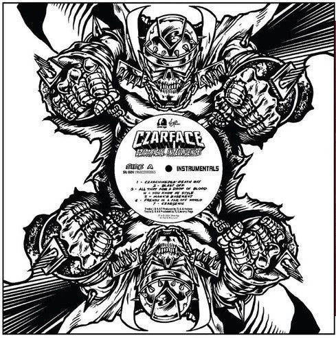 Czarface - Czartificial Intelligence (Instrumentals) - New LP Silver Age Crimson Vinyl - Hip Hop