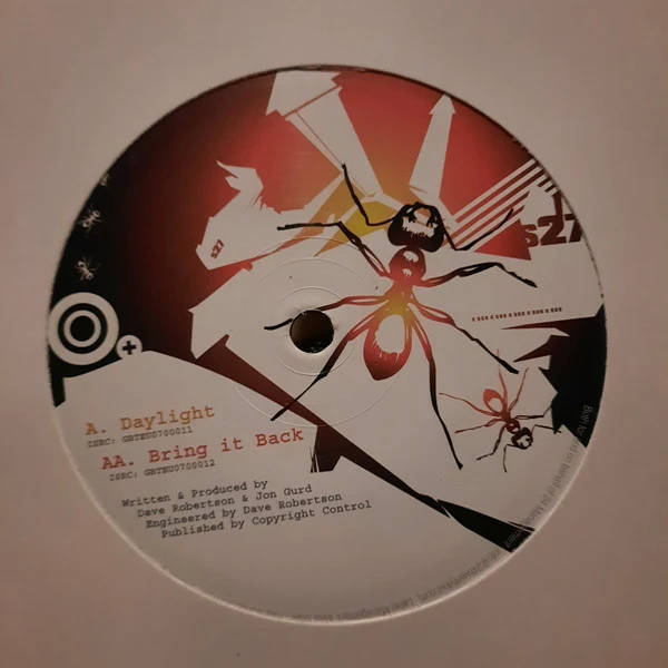 Dave Robertson & Jon Gurd - Daylight - New 12" Single Record 2007 Killawatt UK Vinyl - House / Electro - Image 2