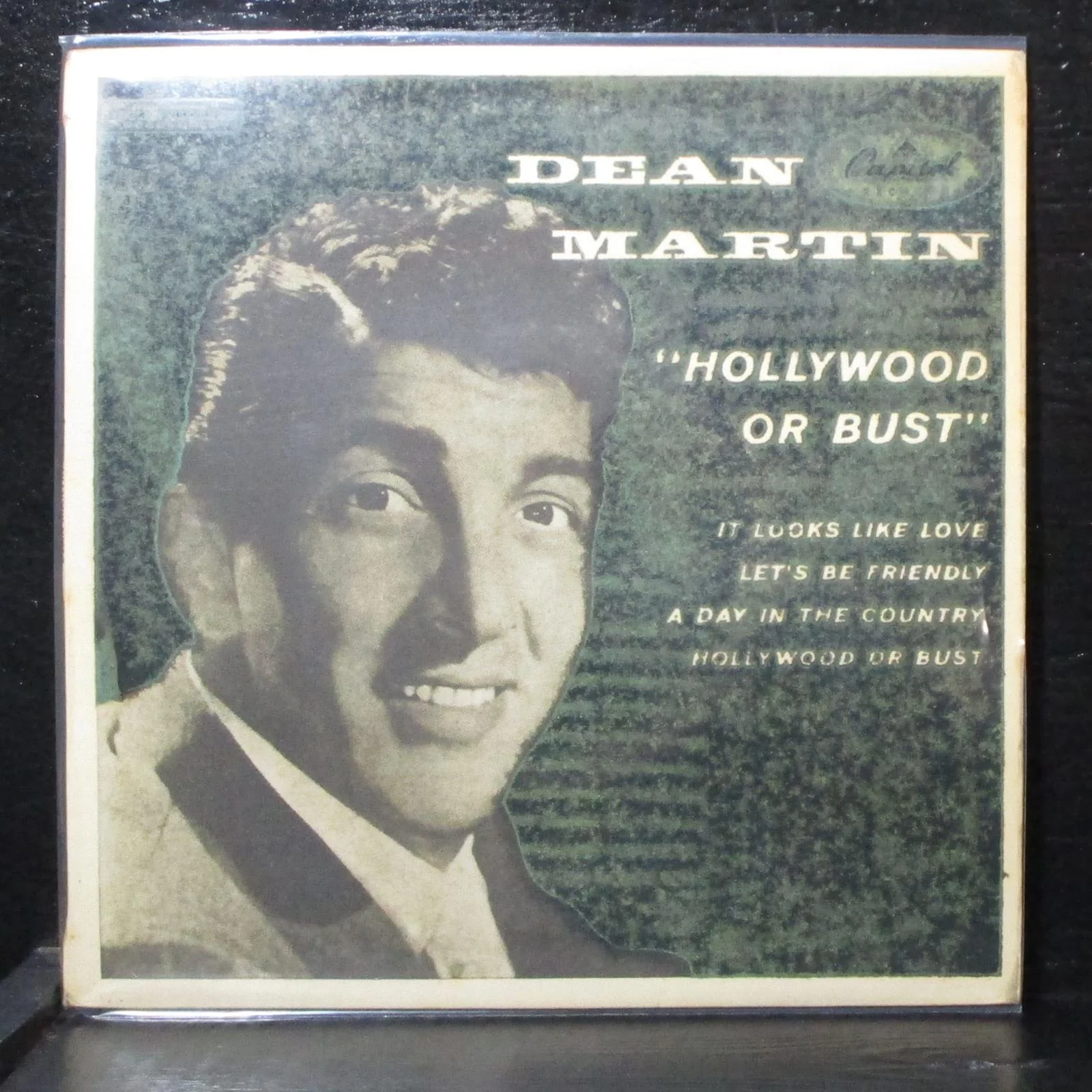 Dean Martin - Hollywood Or Bust EP 7" VG+ Capitol EAP. 1-806 Italy 1956