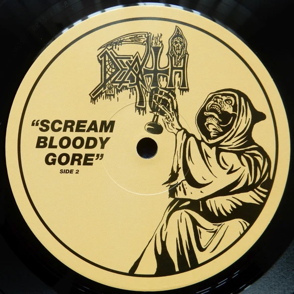 Death - Scream Bloody Gore (1987) - Mint- LP Record 2016 Relapse Black Vinyl & Insert - Death Metal - Image 4