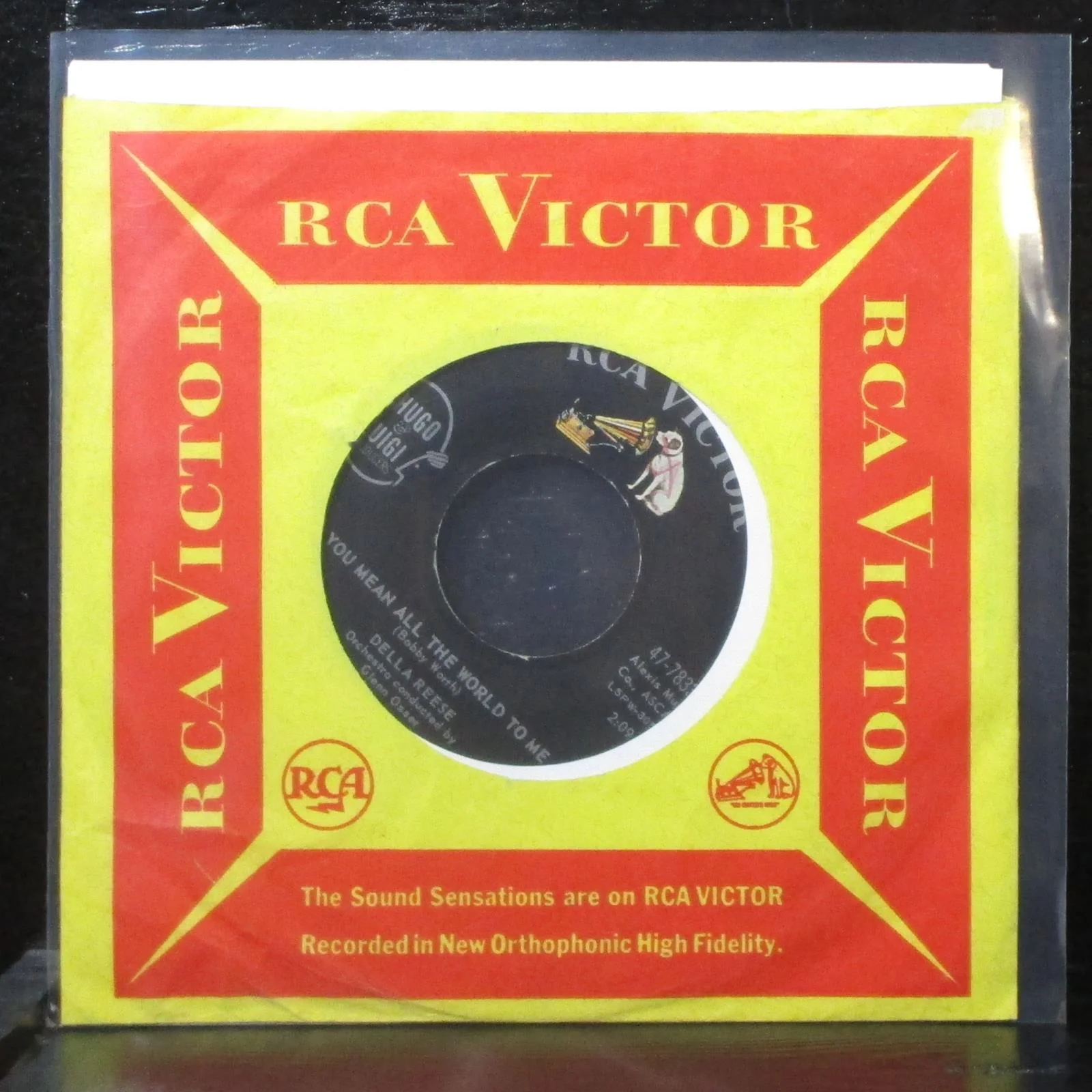 Della Reese - The Most Beautiful Words 7" VG+ RCA 47-7833 USA 1961 - Image 2