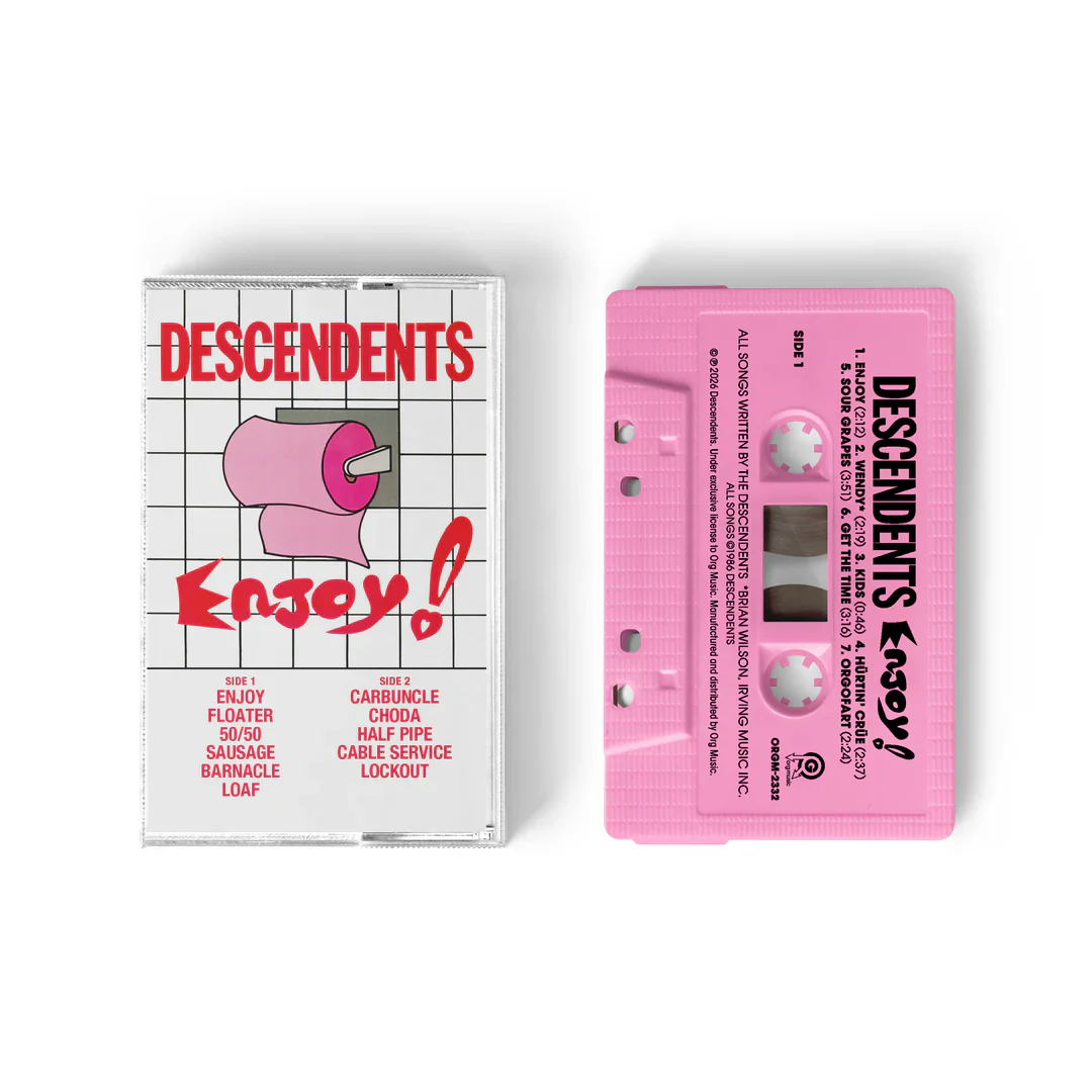 Descendents - Enjoy! (1986) - New Cassette 2026 Org Music Tape - Punk / Pop Punk