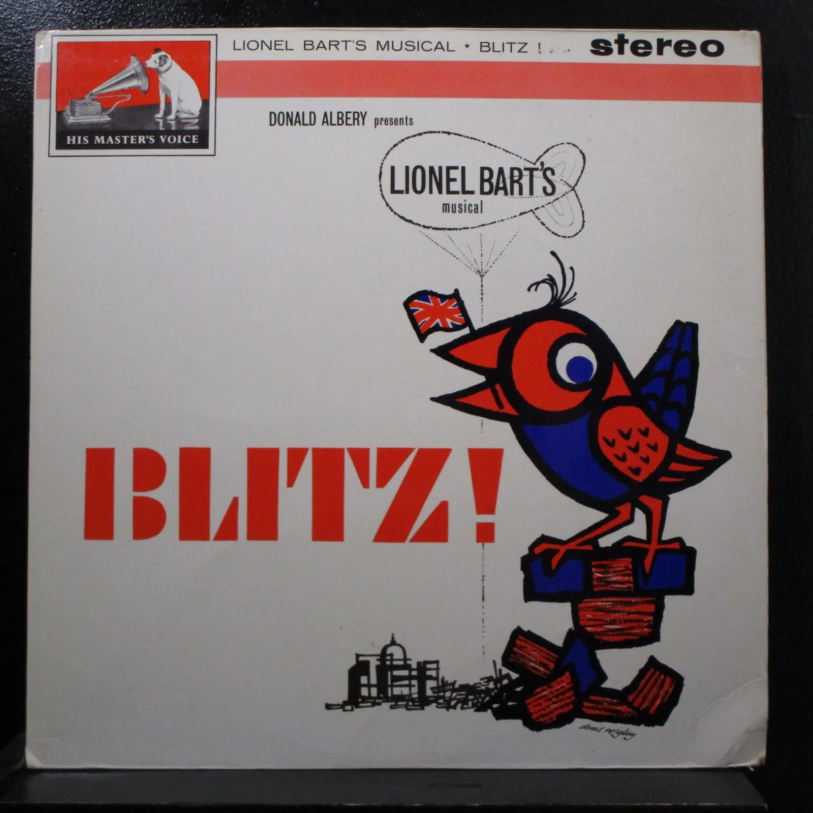 Donald Albery - Lionel Bart: Blitz! Original Cast LP Mint- CSD 1441 UK w/Booklet