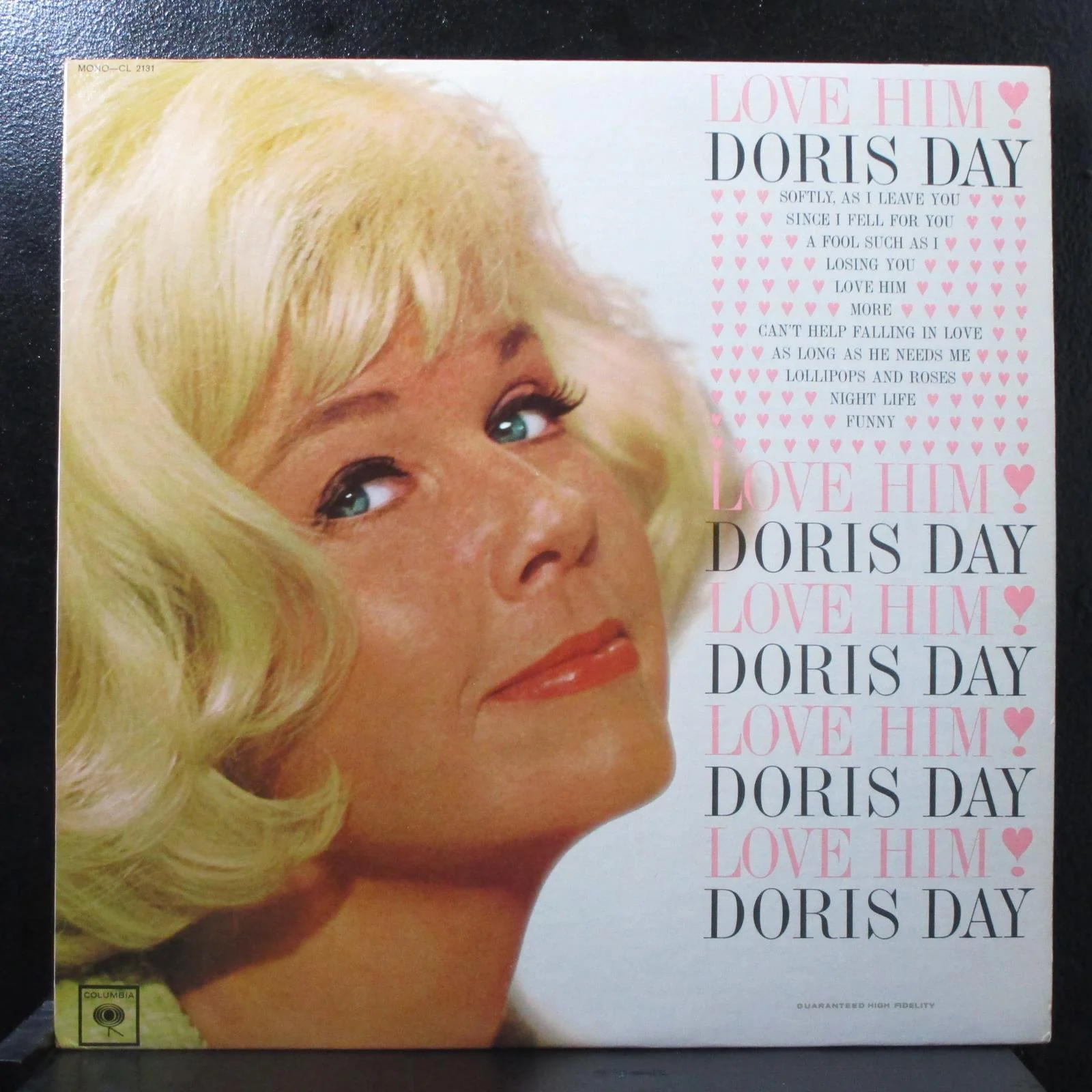 Doris Day - Love Him VG+ Mono LP Columbia CL 2131 USA 1964