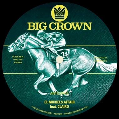 El Michels Affair - Anticipate / Indifference - New 7" Single Record Big Crown Vinyl - Funk / Soul