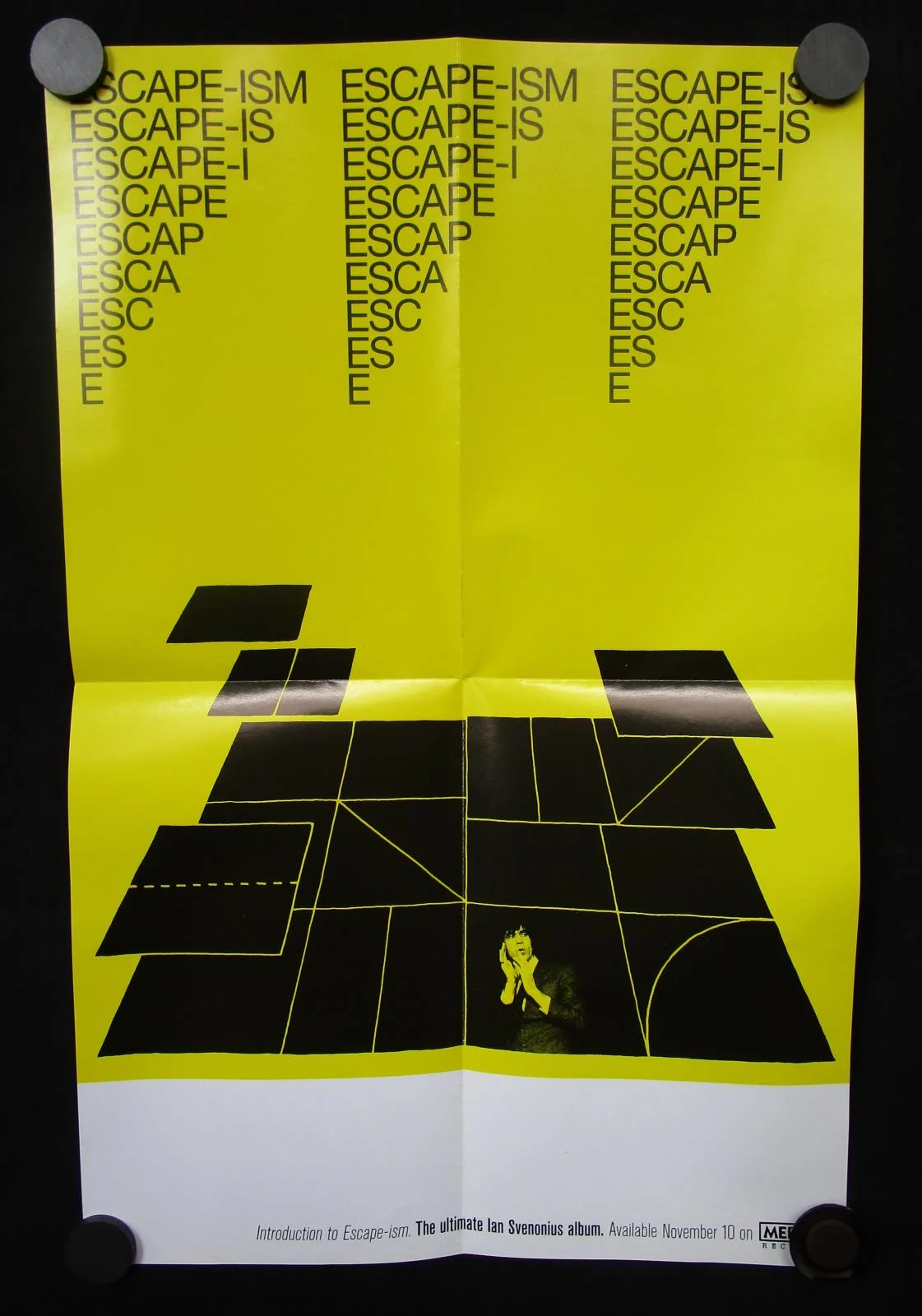 Escape-Ism - Introduction To Escape-Ism Mint- Poster 17"x11" Merge 2017