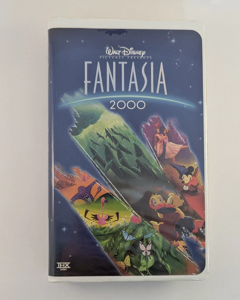 Fantasia 2000 - VG+ VHS 2000 Walt Disney Tape