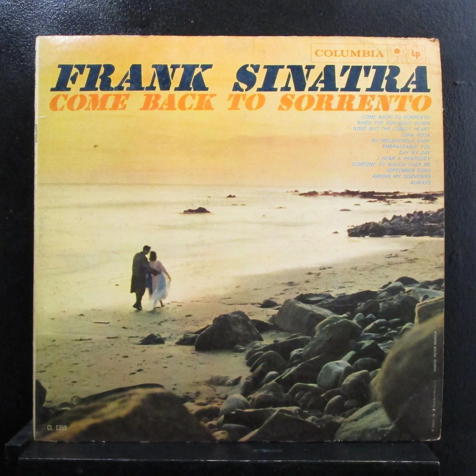 Frank Sinatra - Come Back To Sorrento LP VG+ CL 1359 Red 6i Mono Vinyl Record