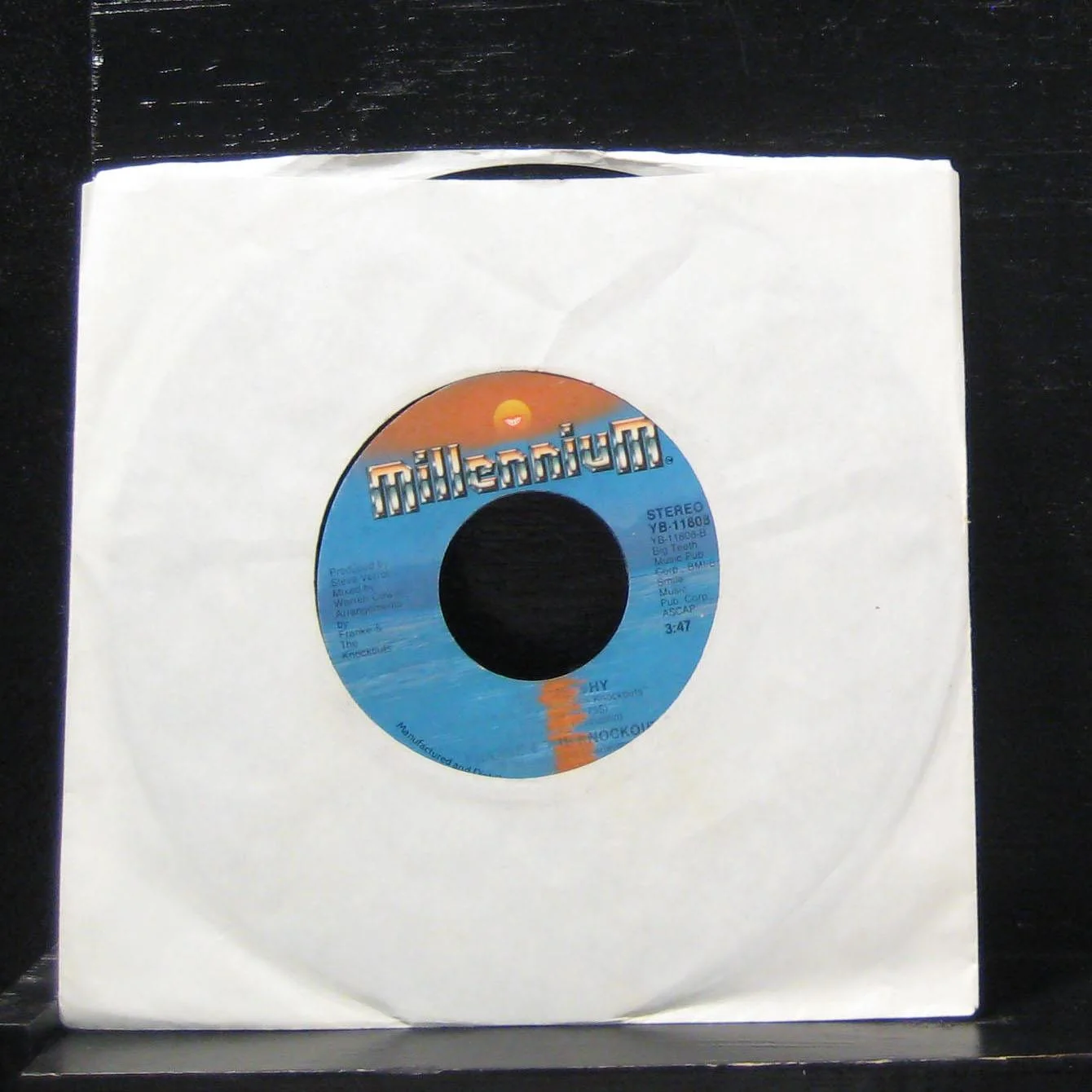 Franke & The Knockouts - You're My Girl / Tell Me Why 7" Mint- YB-11808 Vinyl 45 - Image 2