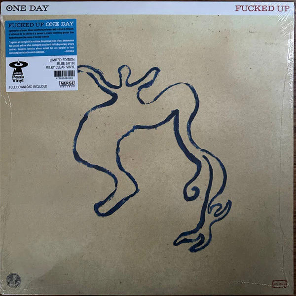 Fucked Up - One Day - New LP Record 2023 Merge Peak Blue Jay In Milky Clear Vinyl - Punk / Hardcore