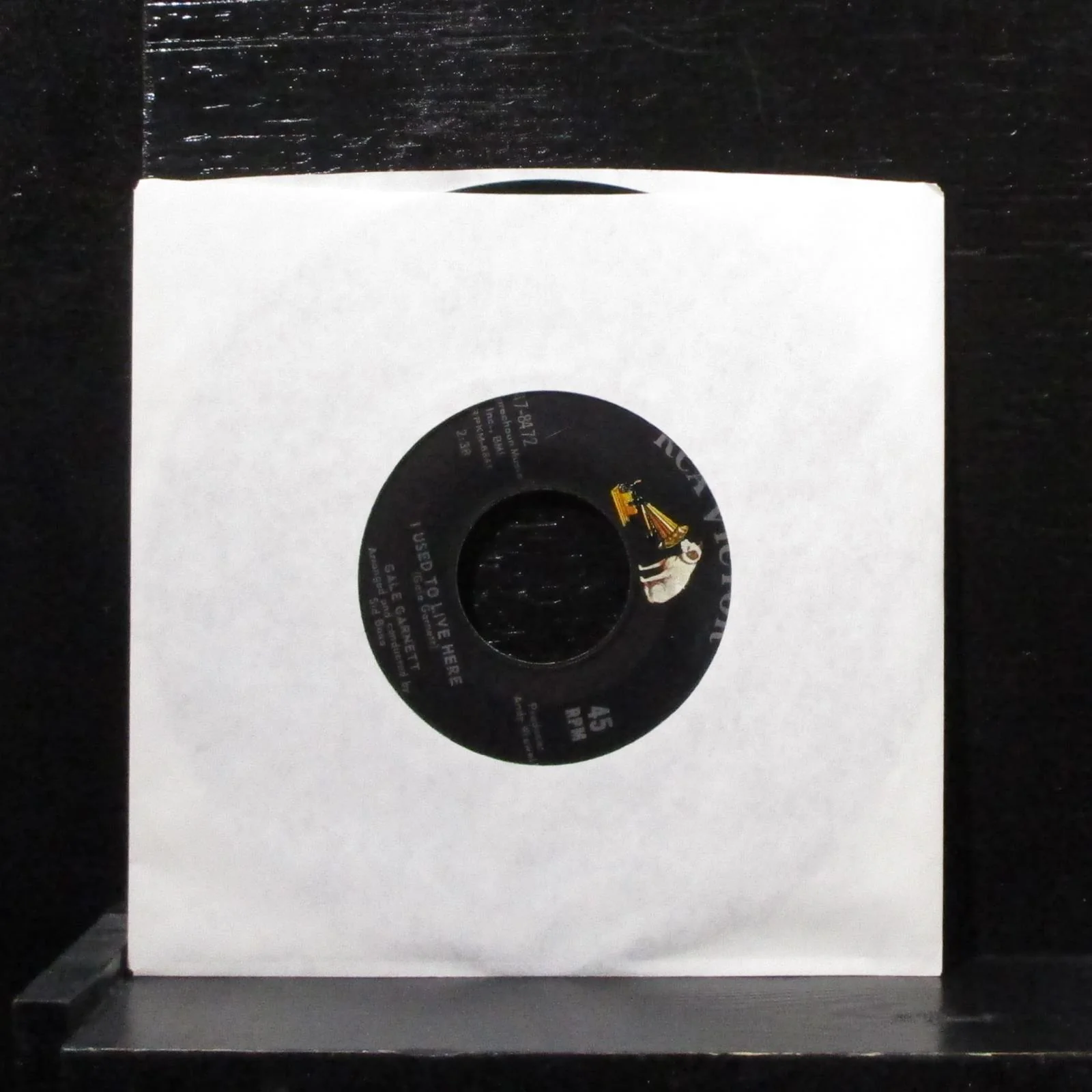 Gale Garnett - Lovin' Place / I Used To Live Here 7" VG+ Vinyl 45 RCA 47-8472 - Image 2