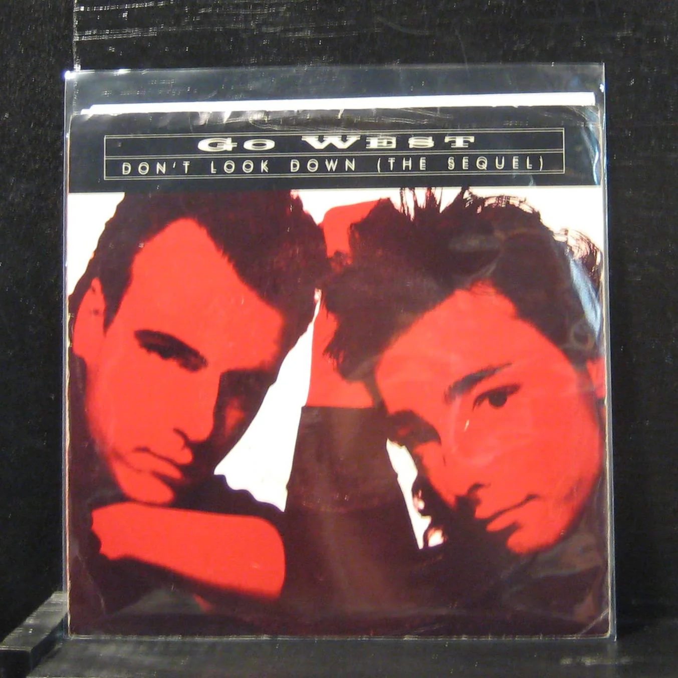 Go West - Don't Look Down (The Sequel) 7" Mint- VS4 43141 Chrysalis Vinyl 45