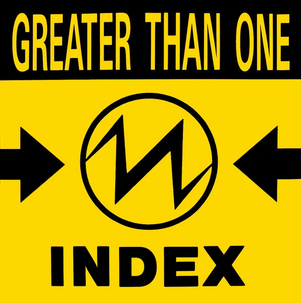 Greater Than One - Index - Mint- 12" EP Record 1991 Wax Trax! USA Original Vinyl - Industrial / Dub / Techno